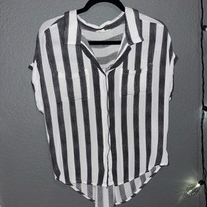 ee:some striped button down top